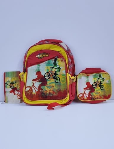 شنطه ظهر أطفال مع لانش بوكس و مقلمه