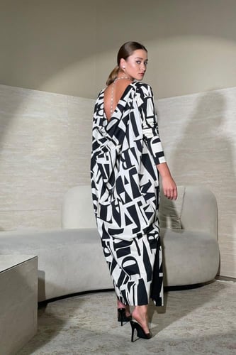 بدلة قطن اكمام استرتش فري سايز