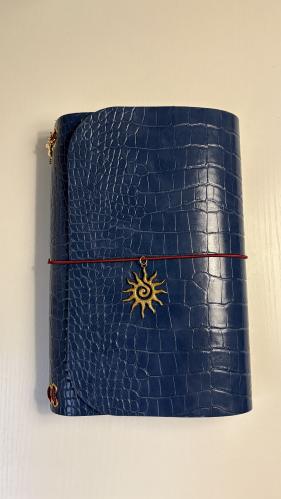 The navy blue journal