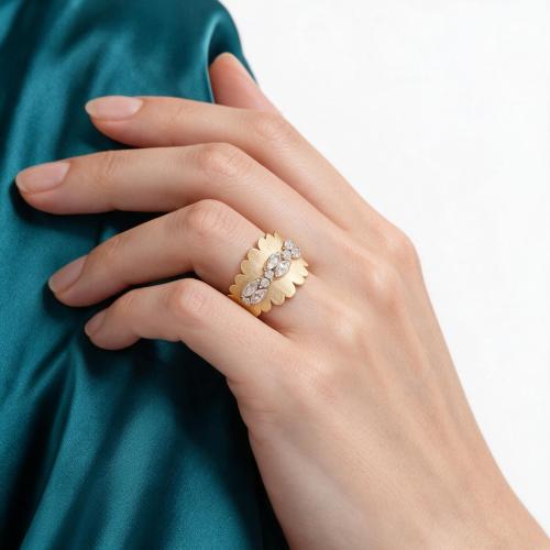 خاتم ذهب - عيار 18
