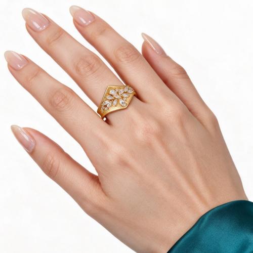خاتم ذهب - عيار 18