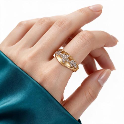 خاتم ذهب - عيار 18