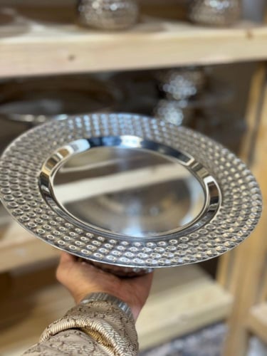 طقم 3 قطع صواني سل استيل