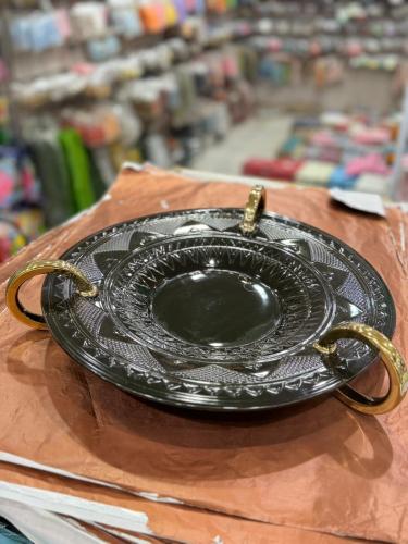 طقم 3 قطع صواني فاخرة