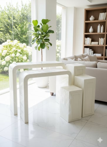 طقم استقبال سكري5 قطع فاخرة