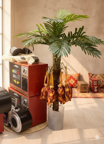 شجرة توزيعات قرقيعان مقاس صغير فاخرة