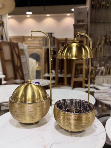 سخان هندي 4 لتر ذهبي فاخر