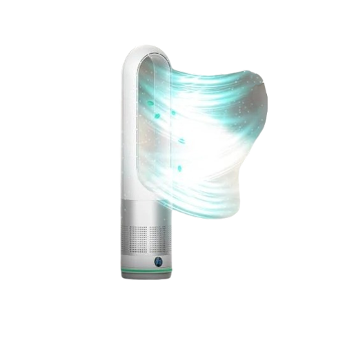 مروحة بدون شفرات ومنقية للهواء