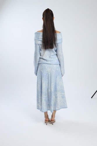 تيور ازرق شتوي انيق