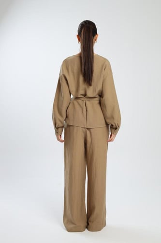 طقم بني انيق