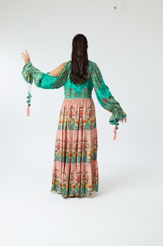 فستان بوهيمي أنيق