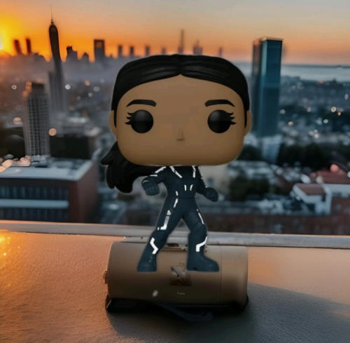 Funko Limited Edition Eve Kim 1970 Glow Tron Ares...