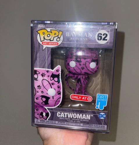 Funko DC Art Batman Catwoman with Pop Protector فو...