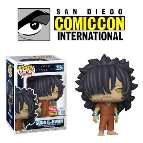 Funko SDCC Solo Leveling SUNG IL-HWAN Limited Edition فونكو سولو ليفلينق سانق هوان حصري كوميك كون سان دييغو