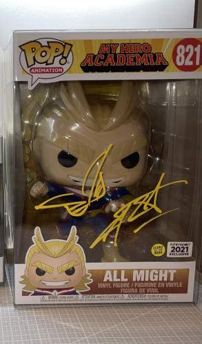 Signed My Hero Academia All Might 10 Inch Jumbo Fu...