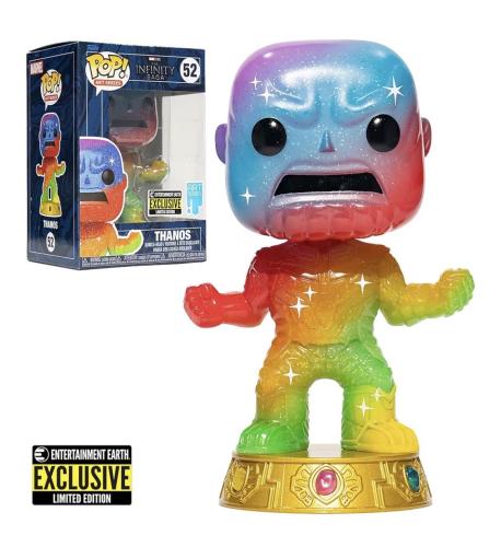 Funko Marvel Avengers Thanos ART Glitter with Hard...