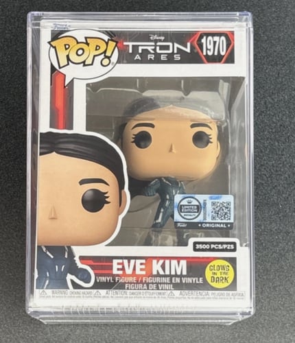 Funko Limited Edition Eve Kim 1970 Glow Tron Ares...