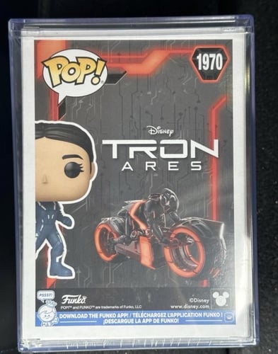 Funko Limited Edition Eve Kim 1970 Glow Tron Ares...