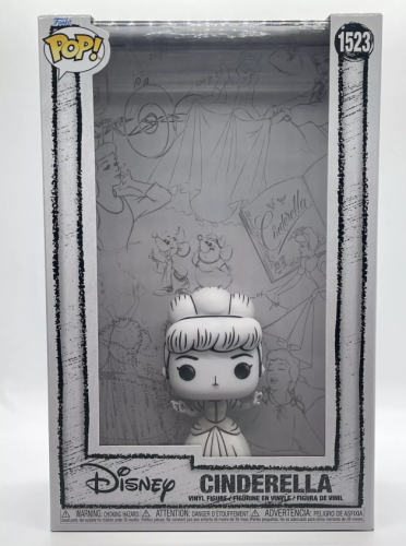 Disney Funko Cover Art sketch Cinderella فونكو مجس...