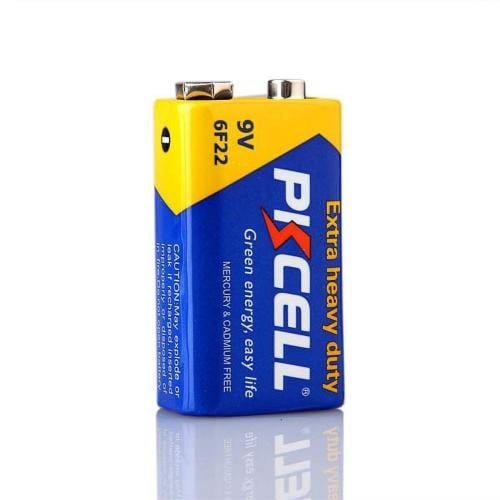 9V PKCELL battery