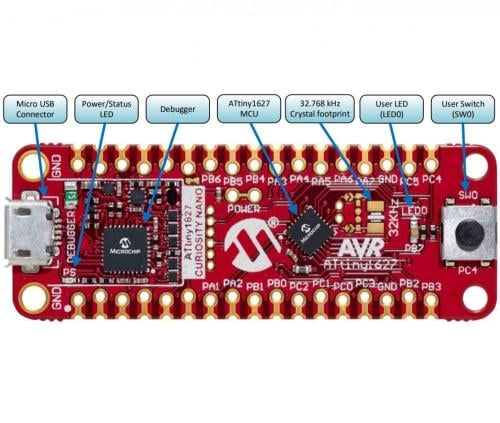 ATtiny 1627 development board