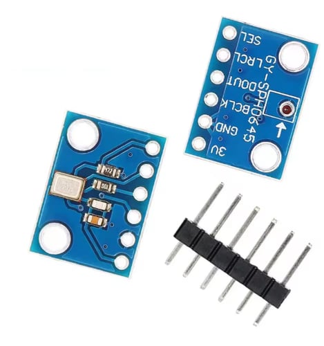 Microphone unit SPH0645 I2S MEMS