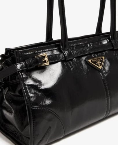 Master Prada Bonnie medium leather handbag