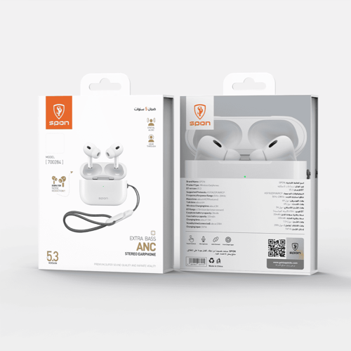 سماعات أذن ستيريو بلوتوث SPON Pro ANC