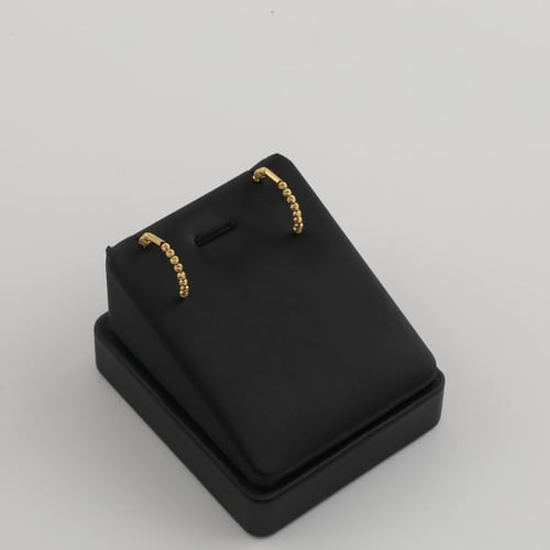 طقم ذهب بتصميم كرات الليزر - عيار 21