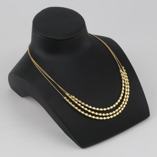 طقم ذهب مكعبات و كرات الليزر - عيار 18