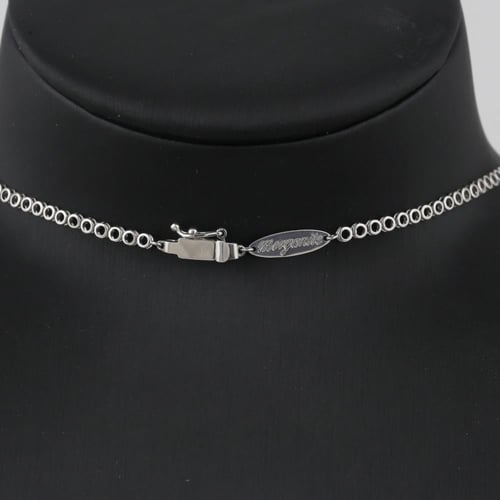 طقم ذهب ابيض ثلاث ادوار مميز - عيار 18