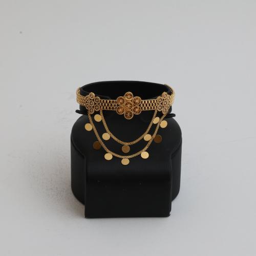 Gold wire bracelet - 21 karat