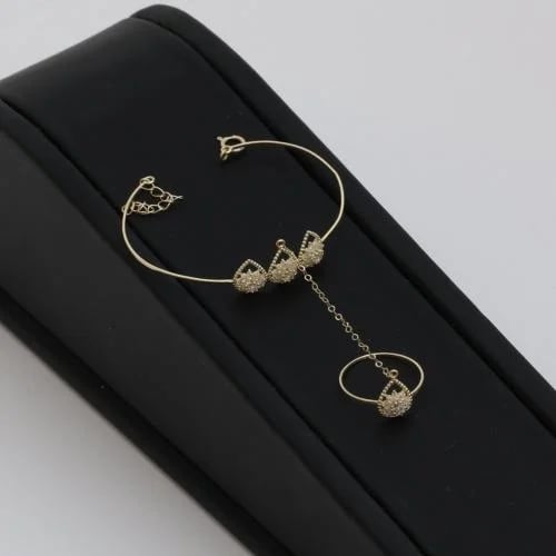 Children's gold bracelet - 18 karat