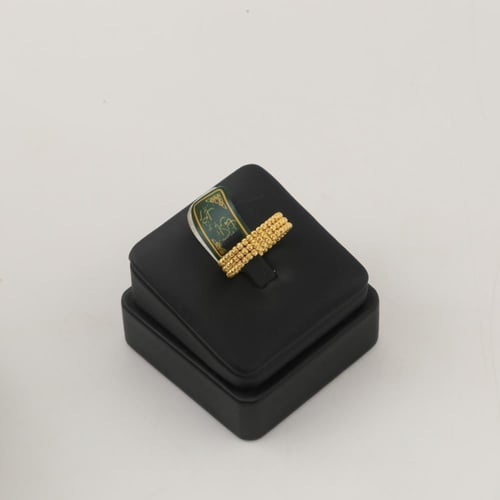 طقم ذهب ثلاث ادوار كرات الليزر - عيار 21