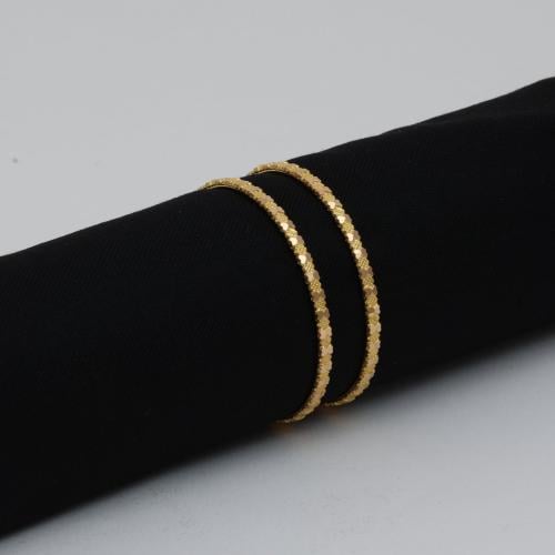 Gold earring - 21 karat