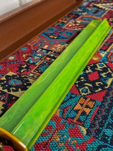 مسطرة صب قديم (أخصر فاتح)