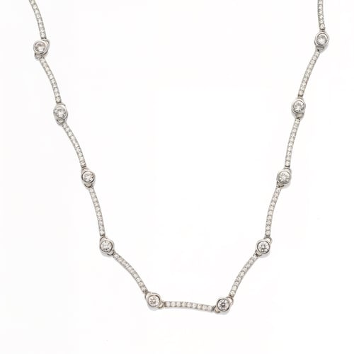 سلسال تينس كلاسيك | Tennis Classic Necklace