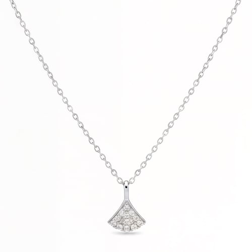 سلسال أوبال فضي - Opal Pendant Necklace