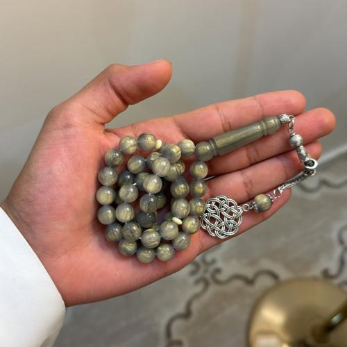سبحة طربزونه-فضي مخلوط
