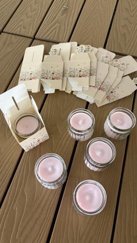 Party favor candles by the piece