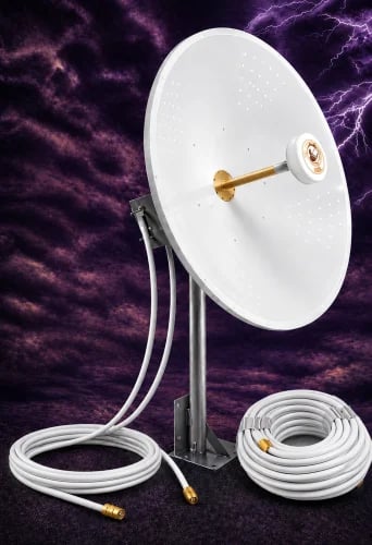 طبق انتنا بحجم 60cm بقوة 30db