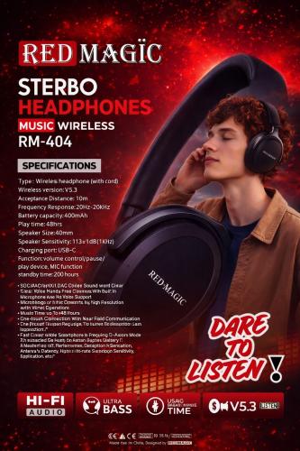Red Magic RM-404 wireless headset