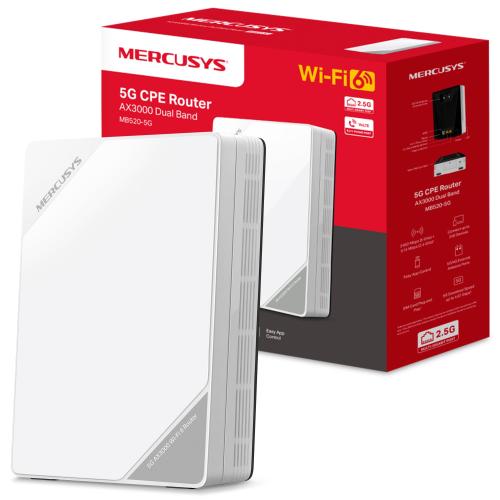Mercusys 5G CPE Router AX3000 Dual Band – Model MB520-5G