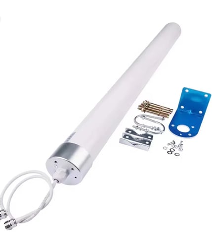Antena 12dBi with 360° coverage angle with two cab...
