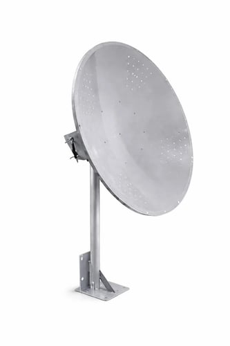 Metallic dish with a size of 70cm