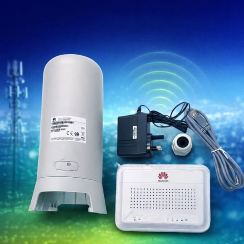 Huawei router with external antenna for signal enh...