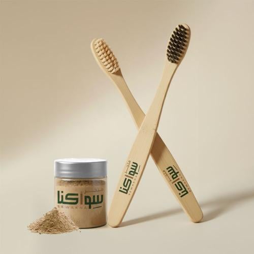 فرشاة سواكنا الخشبية