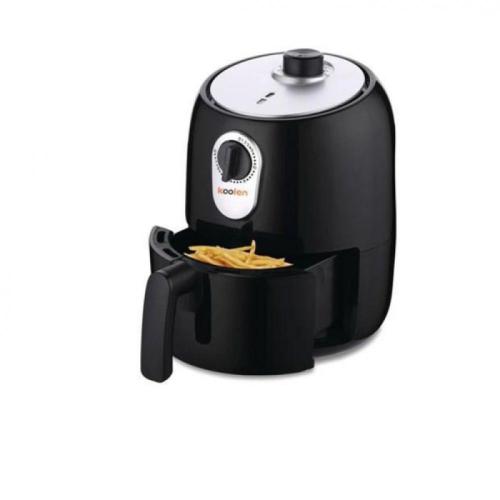 كولن قلاية بدون زيت - 2 ليتر - 1000 واط - أسود - 8...