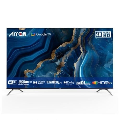 ارو شاشة 75 بوصة سمارت اندرويد UHD 4k - بدون إطار...