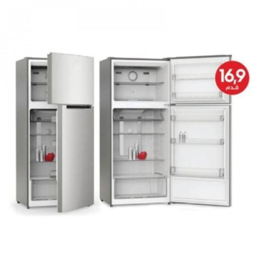 جنرال غولدي ثلاجة - بابين - 490 ليتر - 16.9 قدم مك...